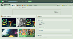 Desktop Screenshot of pixel-ninja.deviantart.com