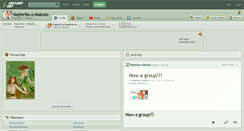 Desktop Screenshot of nephrite-x-makoto.deviantart.com