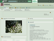 Tablet Screenshot of mrabstract.deviantart.com