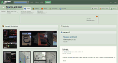 Desktop Screenshot of fleance-and-best.deviantart.com