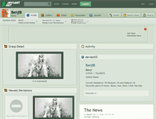 Tablet Screenshot of benjib.deviantart.com