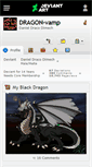 Mobile Screenshot of dragon-vamp.deviantart.com
