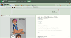 Desktop Screenshot of cheetaur.deviantart.com