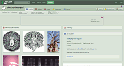 Desktop Screenshot of blotchy-the-squid.deviantart.com