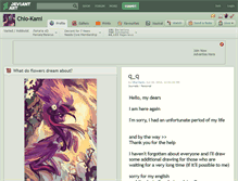Tablet Screenshot of chio-kami.deviantart.com