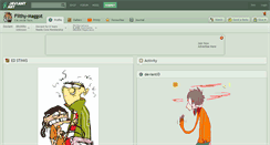 Desktop Screenshot of filthy-maggot.deviantart.com