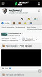 Mobile Screenshot of kodinkenji.deviantart.com