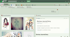 Desktop Screenshot of kresiana.deviantart.com