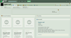 Desktop Screenshot of megatron-girl.deviantart.com