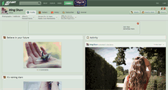 Desktop Screenshot of ming-shuw.deviantart.com