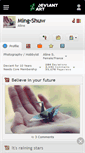Mobile Screenshot of ming-shuw.deviantart.com