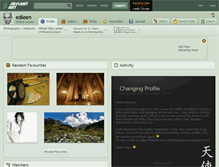 Tablet Screenshot of edleen.deviantart.com