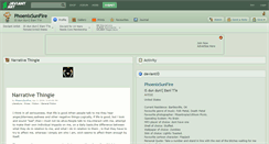 Desktop Screenshot of phoenixsunfire.deviantart.com
