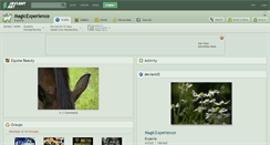 Desktop Screenshot of magicexperience.deviantart.com