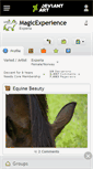 Mobile Screenshot of magicexperience.deviantart.com