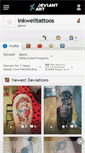 Mobile Screenshot of inkwelltattoos.deviantart.com