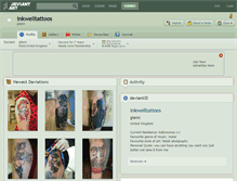 Tablet Screenshot of inkwelltattoos.deviantart.com