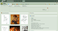 Desktop Screenshot of chale.deviantart.com