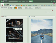 Tablet Screenshot of jcapela.deviantart.com