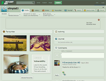 Tablet Screenshot of olimpia83.deviantart.com