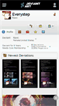 Mobile Screenshot of everystep.deviantart.com