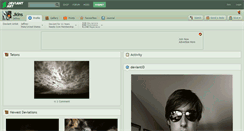 Desktop Screenshot of jkins.deviantart.com
