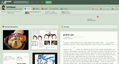 Desktop Screenshot of icividanes.deviantart.com