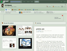 Tablet Screenshot of icividanes.deviantart.com