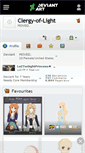 Mobile Screenshot of clergy-of-light.deviantart.com