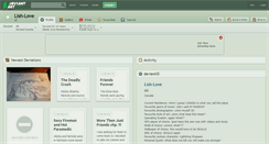 Desktop Screenshot of lish-love.deviantart.com