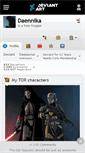Mobile Screenshot of daennika.deviantart.com
