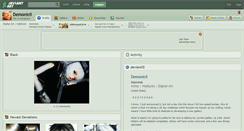 Desktop Screenshot of demonicii.deviantart.com