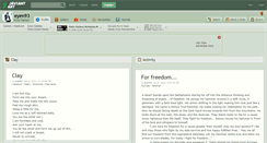 Desktop Screenshot of eyen93.deviantart.com