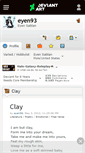 Mobile Screenshot of eyen93.deviantart.com