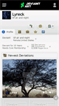 Mobile Screenshot of lyreck.deviantart.com