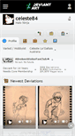 Mobile Screenshot of celeste84.deviantart.com