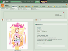 Tablet Screenshot of lolita9.deviantart.com