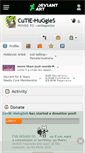 Mobile Screenshot of cutie-huggies.deviantart.com