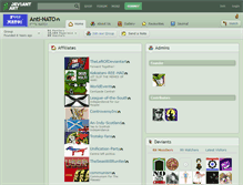Tablet Screenshot of anti-nato.deviantart.com
