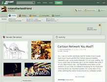 Tablet Screenshot of notanotherbestfriend.deviantart.com