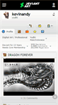 Mobile Screenshot of kevinandy.deviantart.com