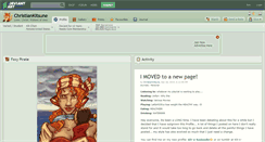 Desktop Screenshot of christiankitsune.deviantart.com