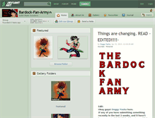 Tablet Screenshot of bardock-fan-army.deviantart.com