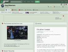 Tablet Screenshot of mayatakamera.deviantart.com