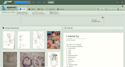Desktop Screenshot of dijah0403.deviantart.com