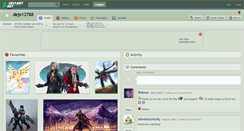 Desktop Screenshot of dejo12788.deviantart.com