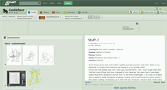 Desktop Screenshot of cookierawr.deviantart.com