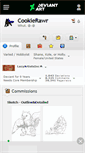 Mobile Screenshot of cookierawr.deviantart.com