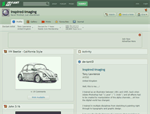 Tablet Screenshot of inspired-imaging.deviantart.com