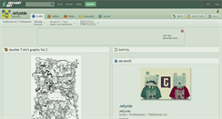 Desktop Screenshot of jellyside.deviantart.com